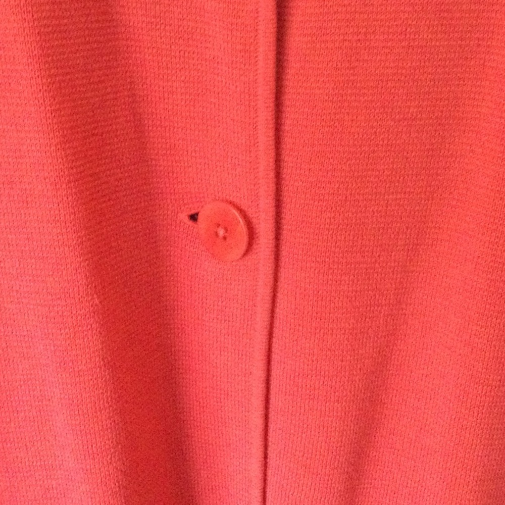 Talbots rose colored cardigan jacket. - Picture 4 of 4